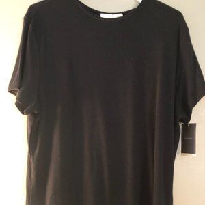 Merona women's New black top Size XXL